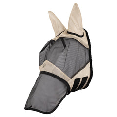 BR Fly Mask Classic Gold/Black insect mask