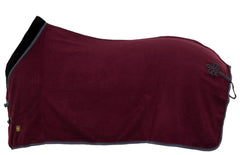 BR fleece blanket Mauve Wine