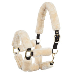 Premiere halter with artificial wool