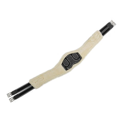 Acavallo® Gel PVC Anatomski Kolan s krznom preponski crni