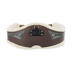 Acavallo® Gel PVC Anatomski Kolan s krznom preponski tamno smeđi